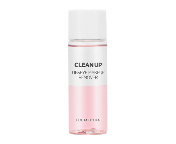 Двухфазная жидкость для снятия макияжа с области глаз и губ Clean Up Lip & Eye Makeup Remover 100 ml