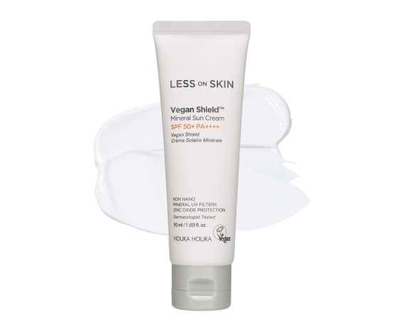 Päikesekaitsekreem Less On Skin Vegan Shield Mineral Sun Cream SPF50+